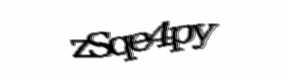 Security check image, please type the characters shown